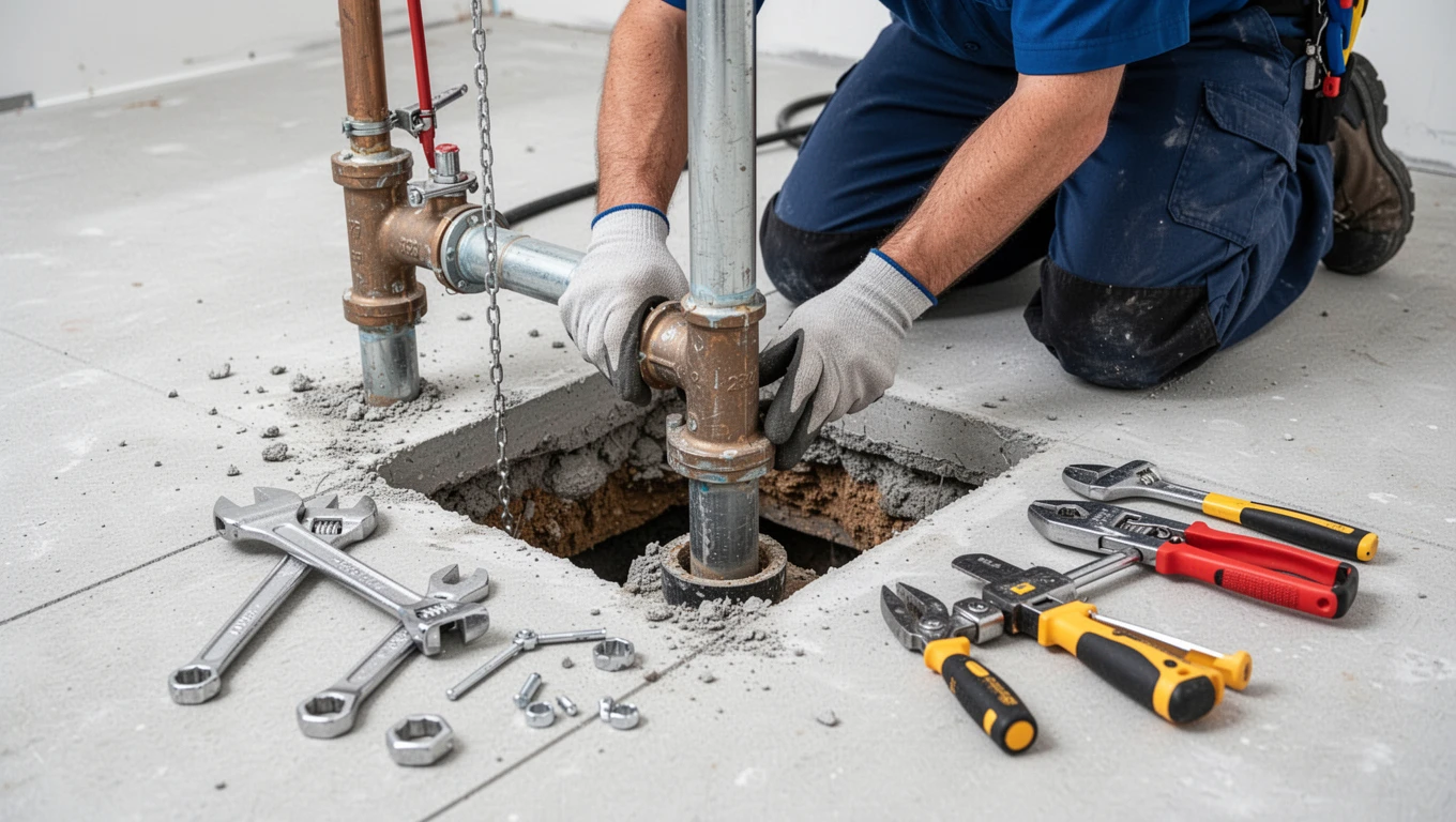 Slab Leak Repair