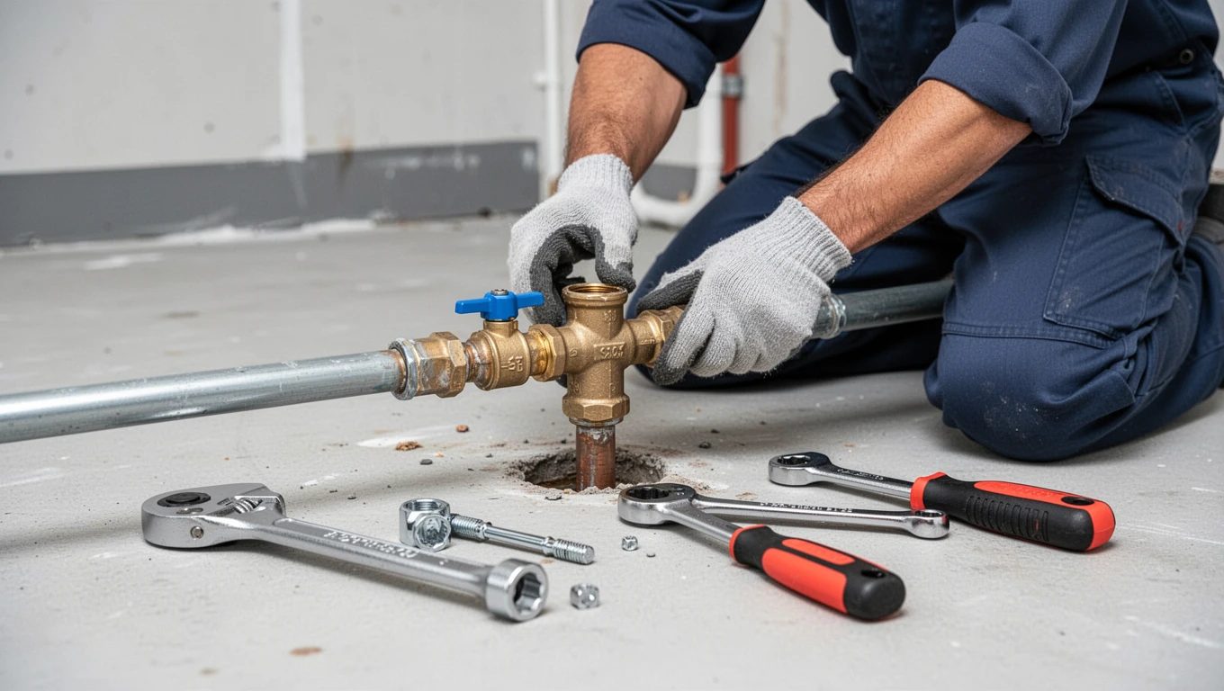 Gas Line Repair