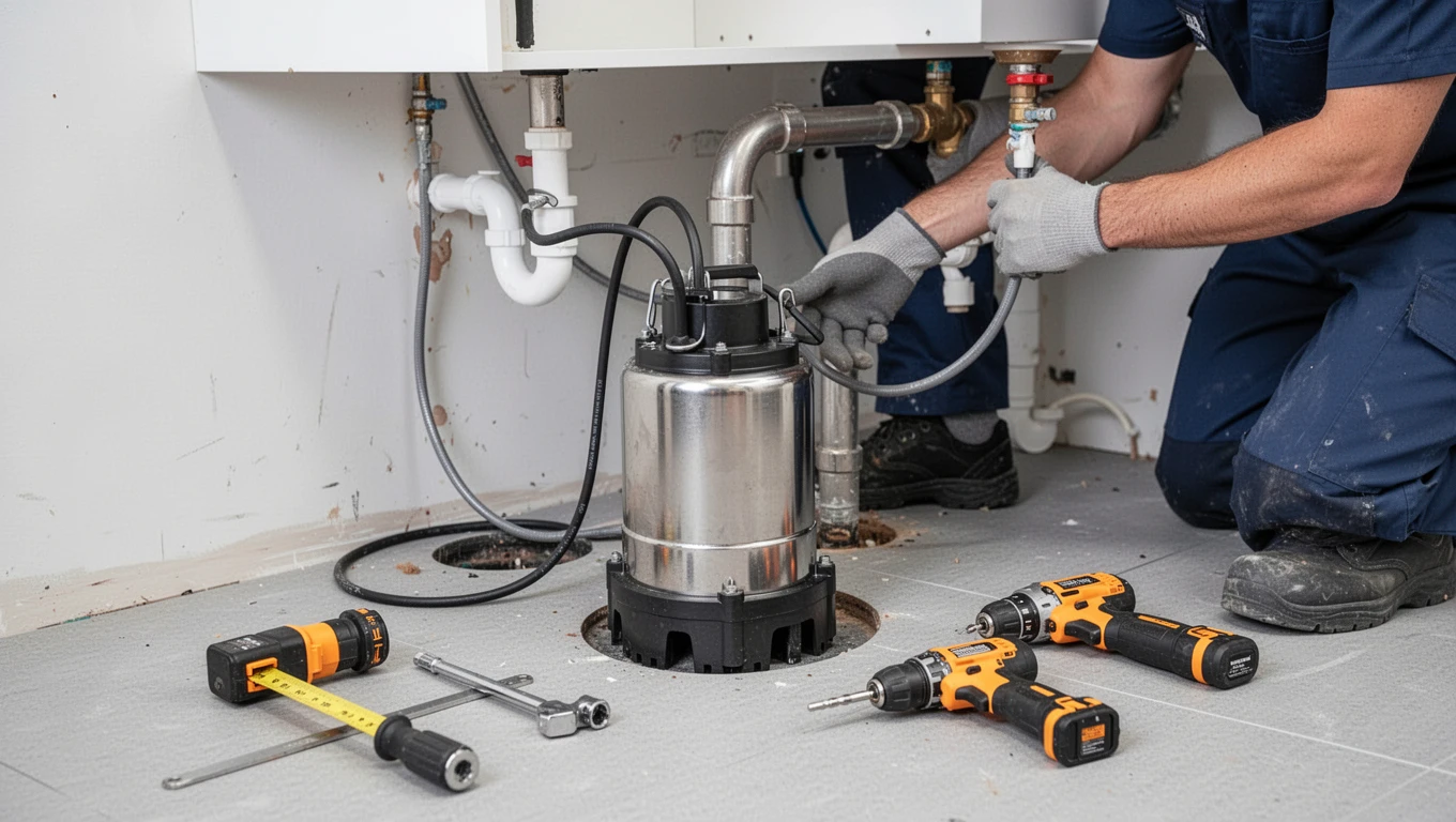 Sump Pump Installation